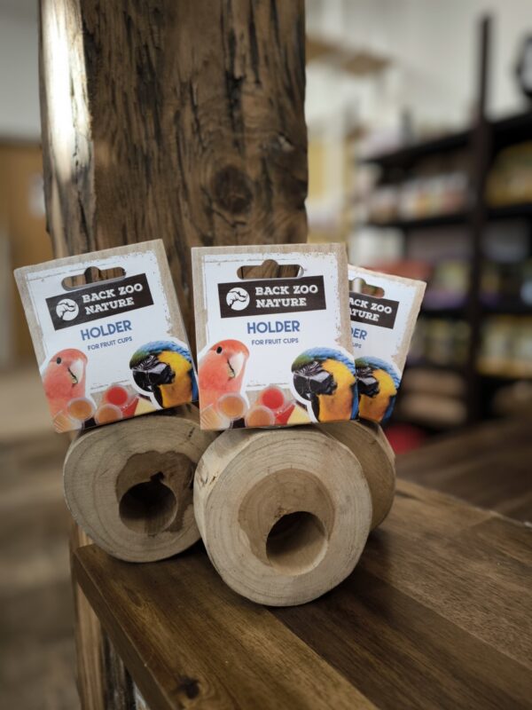 Držák na Fruit cup teakové dřevo detail